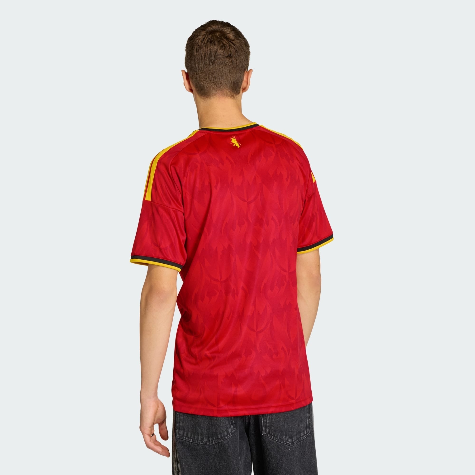 Camisa Bélgica I 2026 - Torcedor Masculina - Vermelha