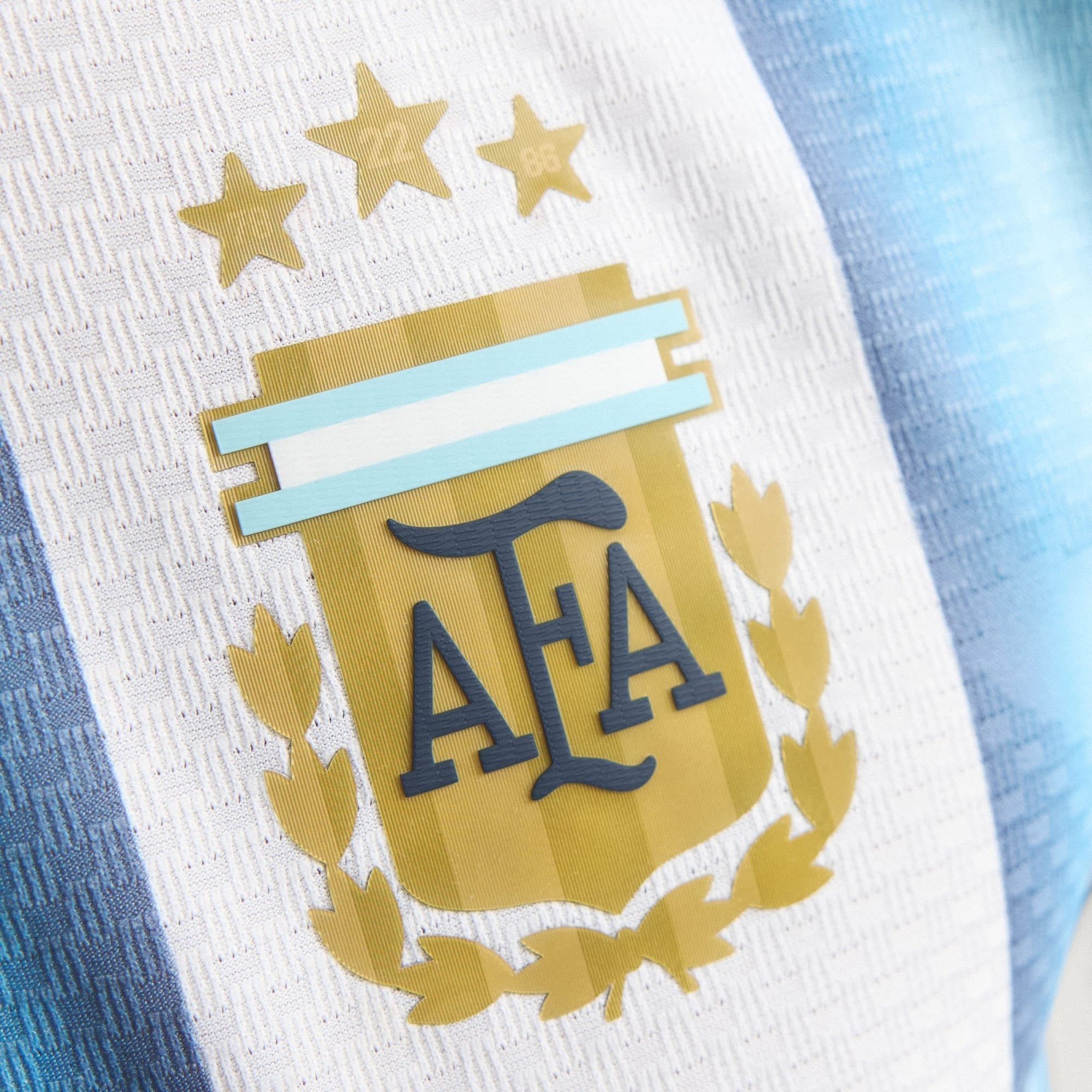 Camisa Argentina I 2026 - Jogador Masculina - Branca e Azul