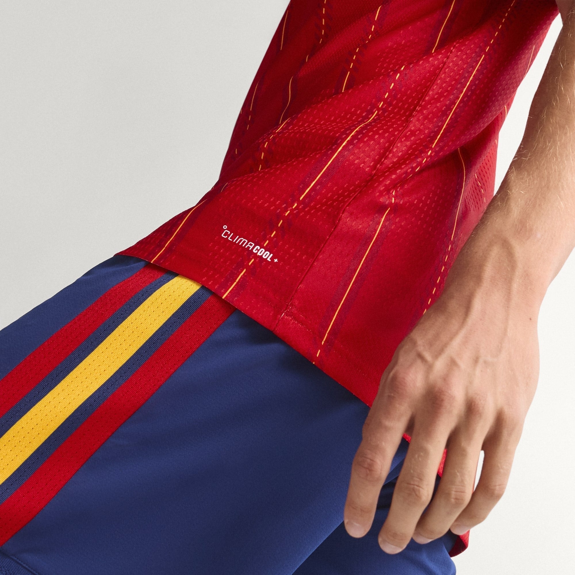 Camisa Espanha I 2026 - Jogador Masculina - Vermelha