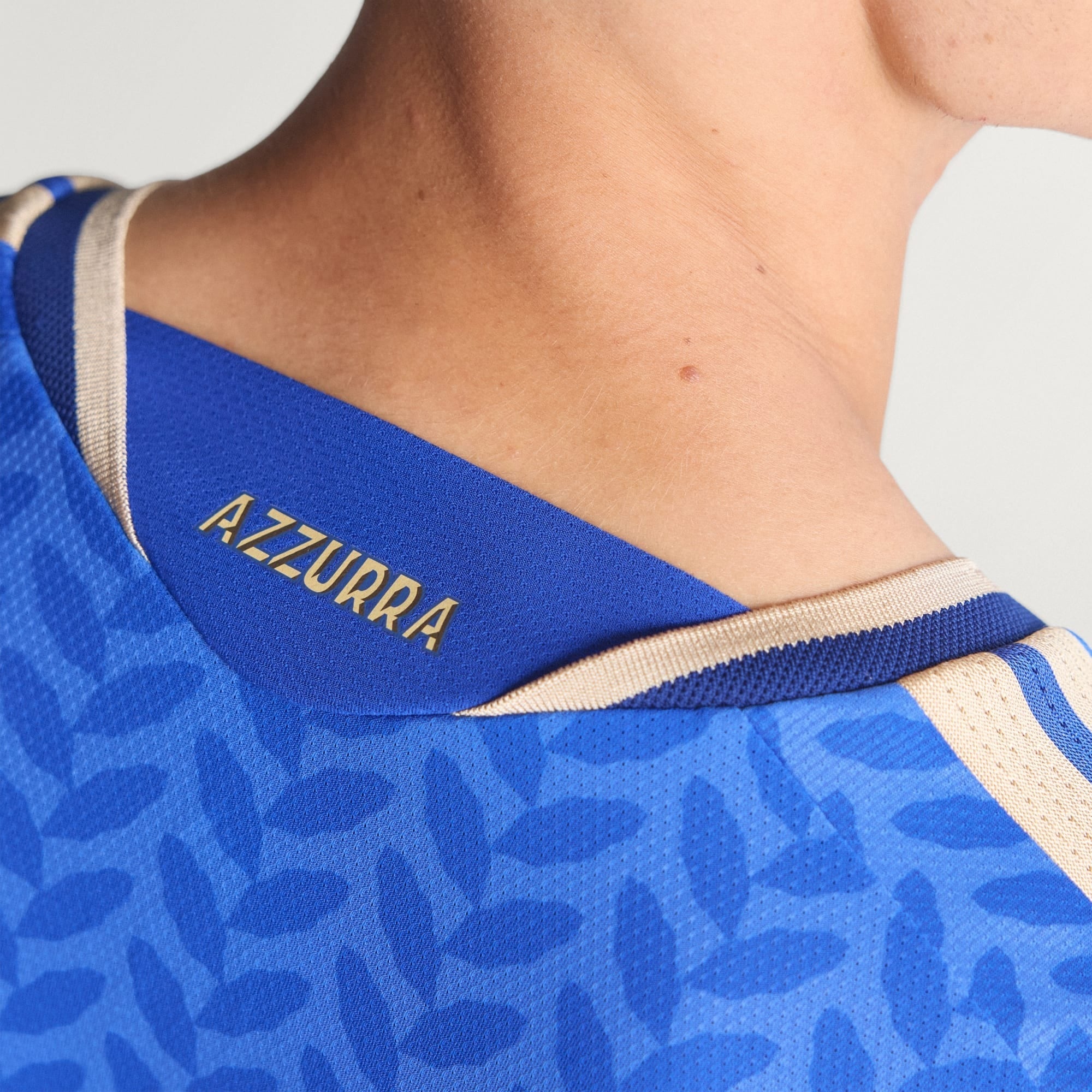 Camisa Itália I 2026 - Jogador Masculina - Azul