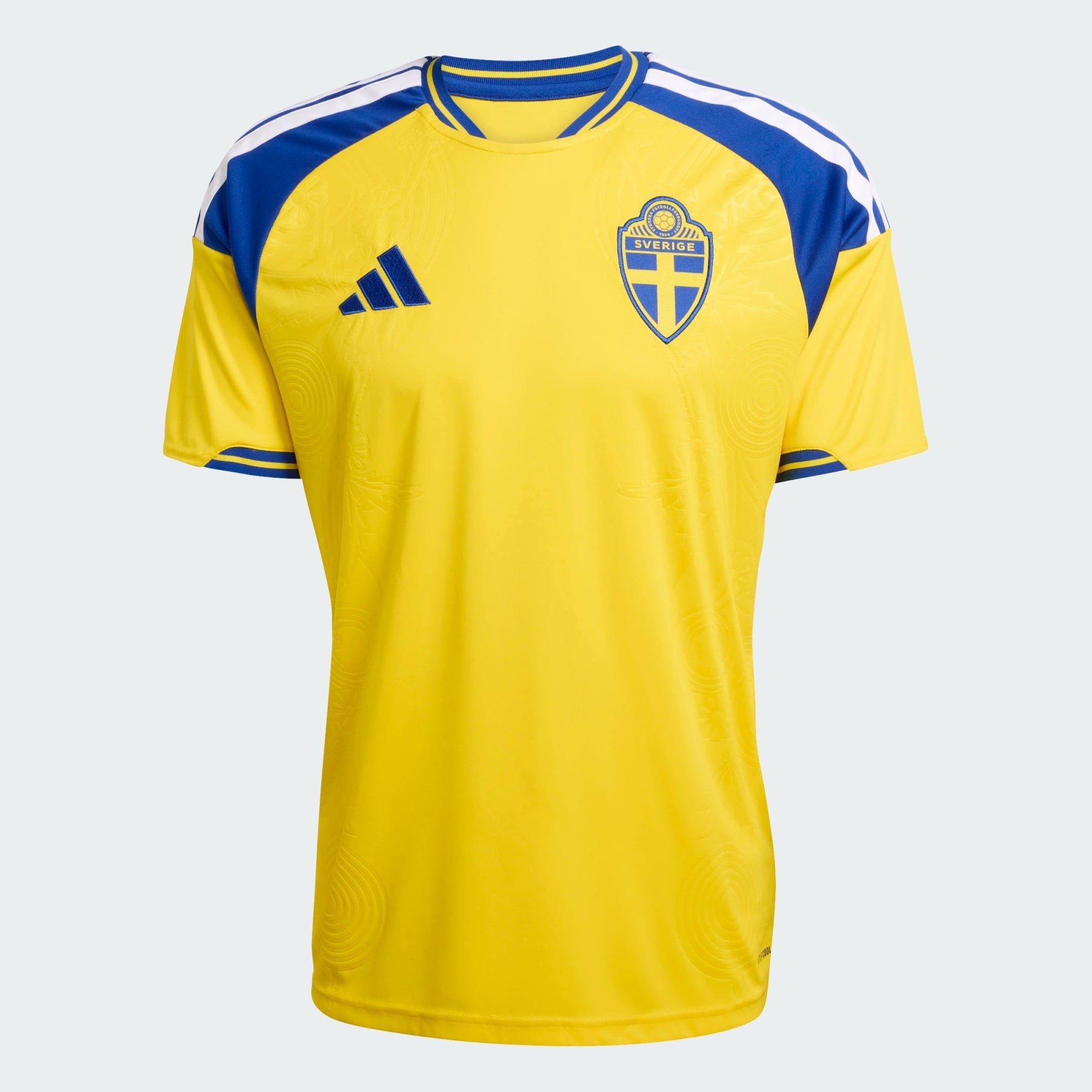 Camisa Suécia I 2026 - Torcedor Masculina - Amarela