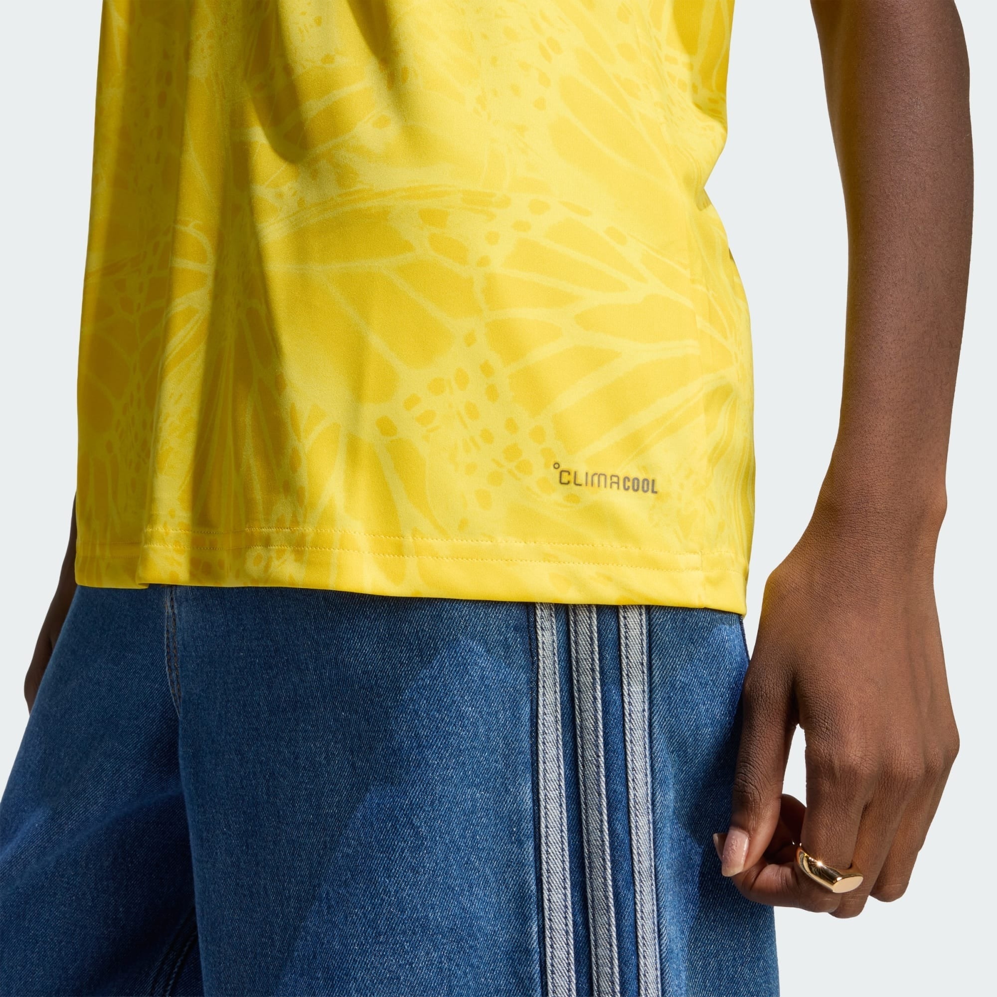 Camisa Colômbia I 2026 - Torcedor Feminina- Amarela