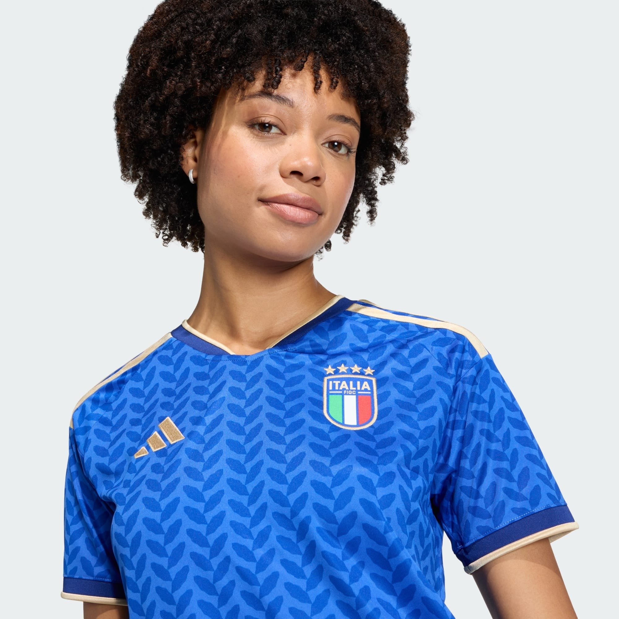 Camisa Itália I 2026 - Torcedor Feminina - Azul
