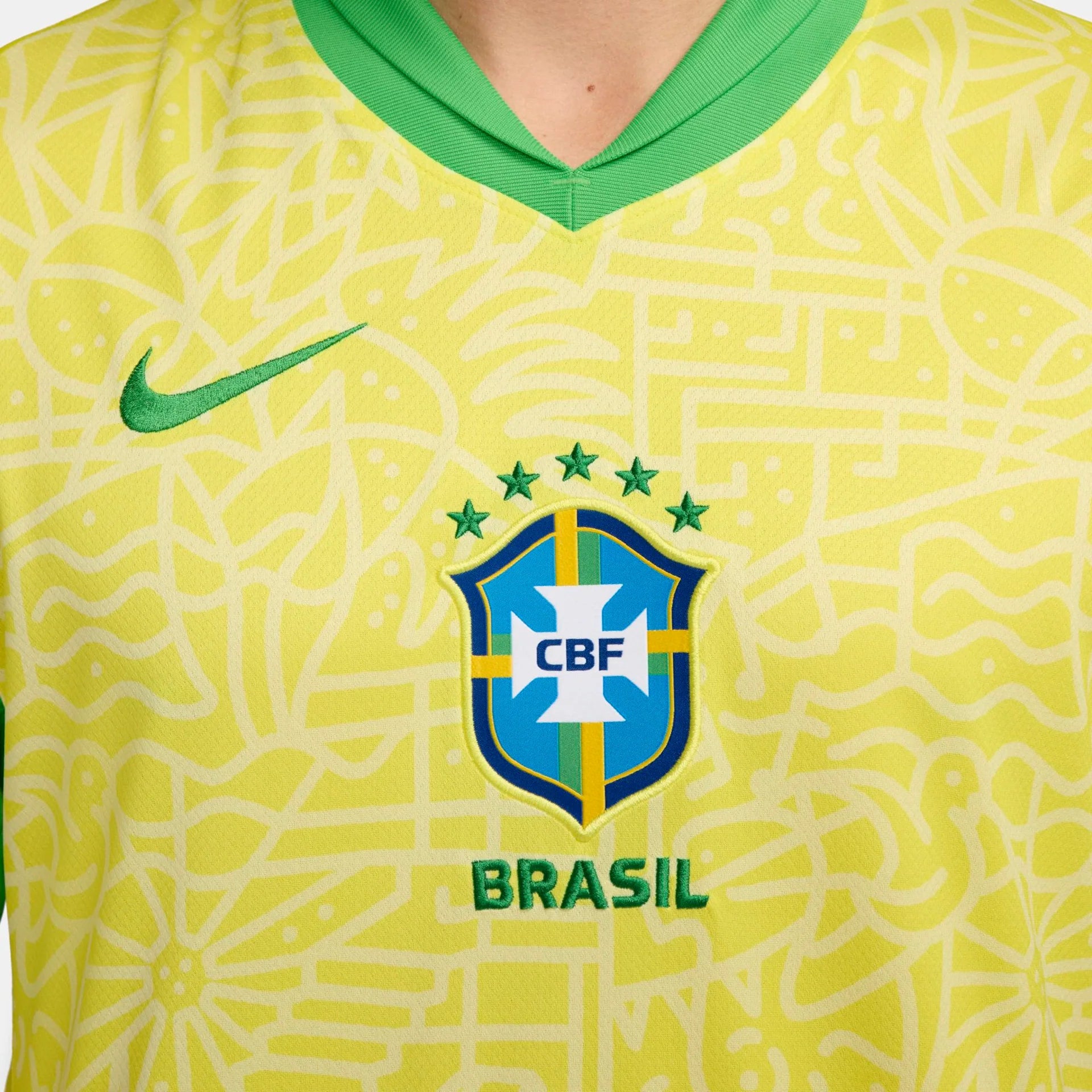 Camisa Brasil I 2024 Torcedor Nike Masculina