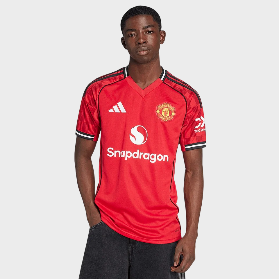 Camisa Manchester United I 25/26 Torcedor adidas Masculina Vermelho
