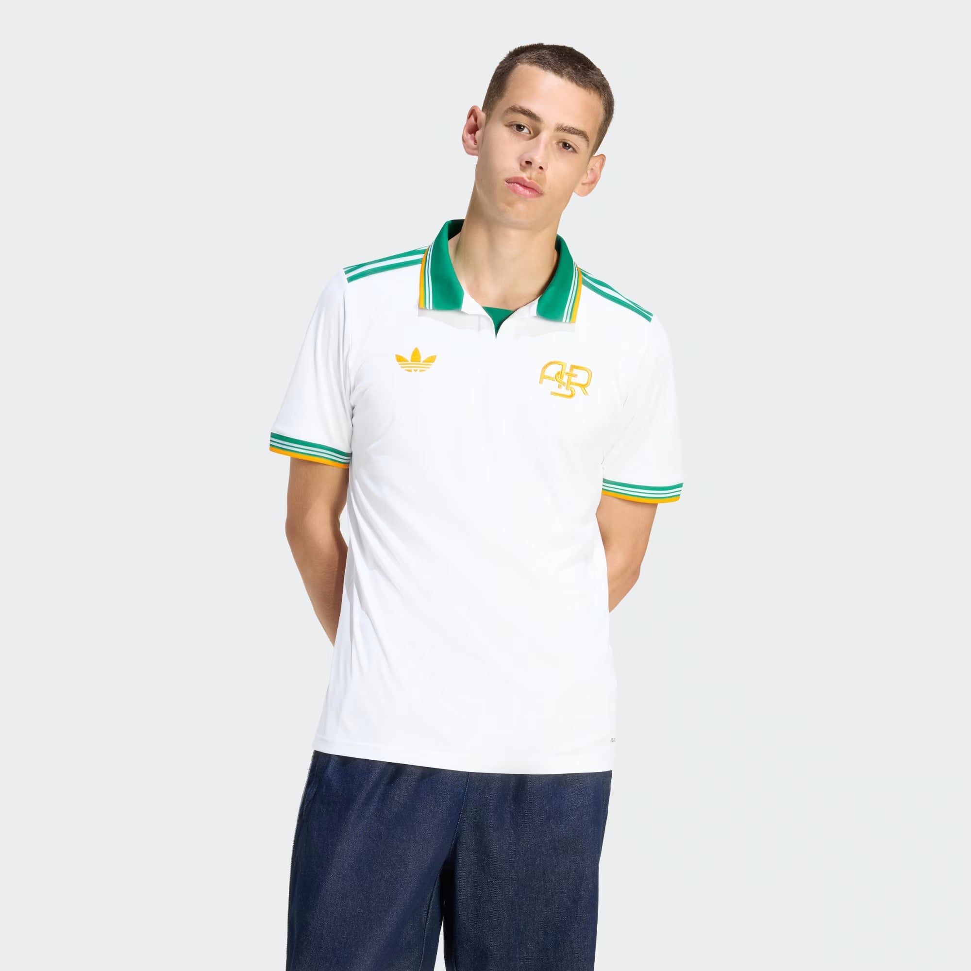 Camisa Roma II 25/26 Torcedor adidas Masculina Branca