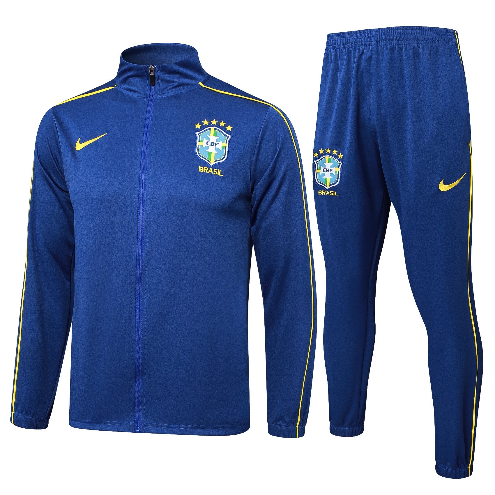 Conjunto Agasalho Treino Brasil 24/25 Azul