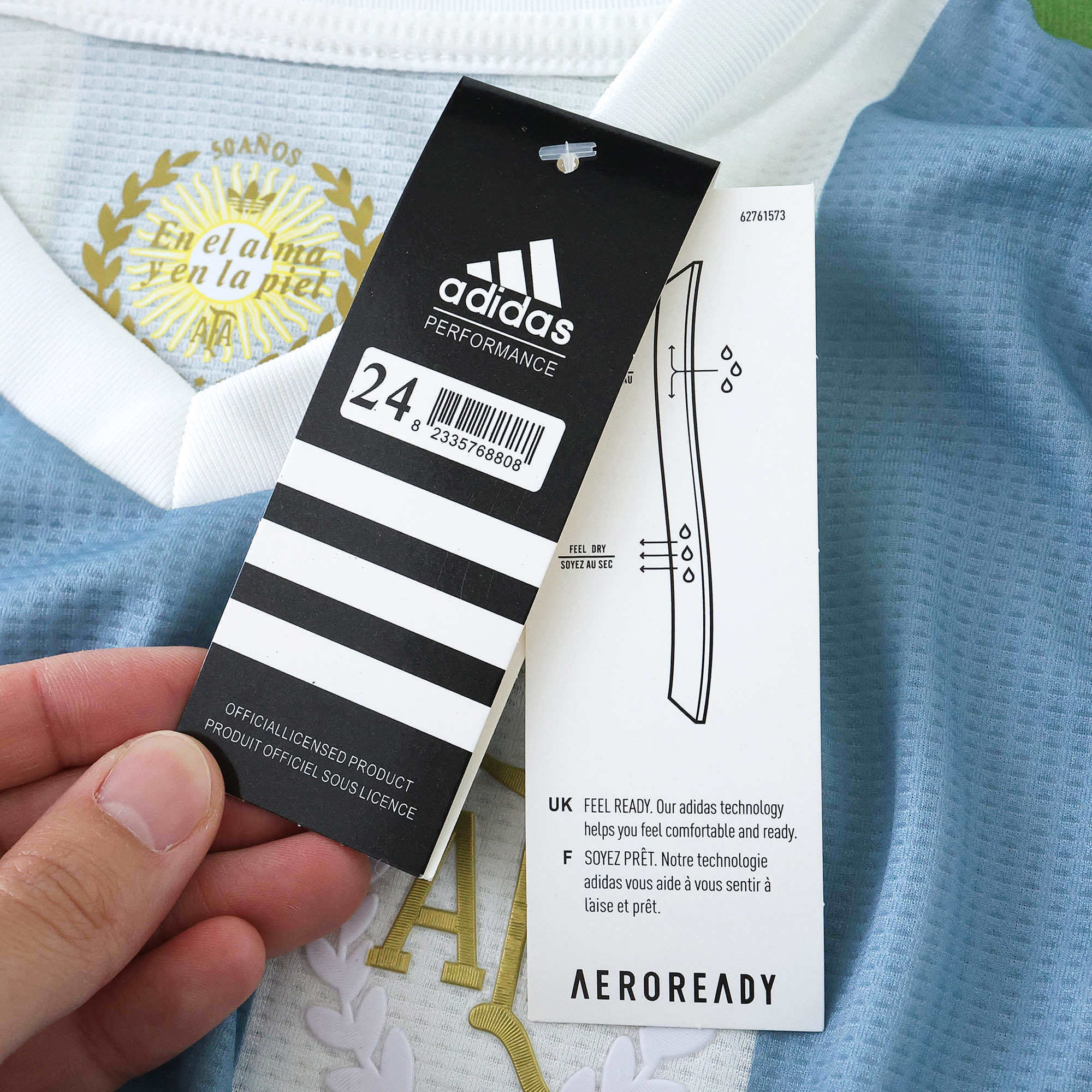 Conjunto Infantil Argentina I 24/25 Edição de Aniversário