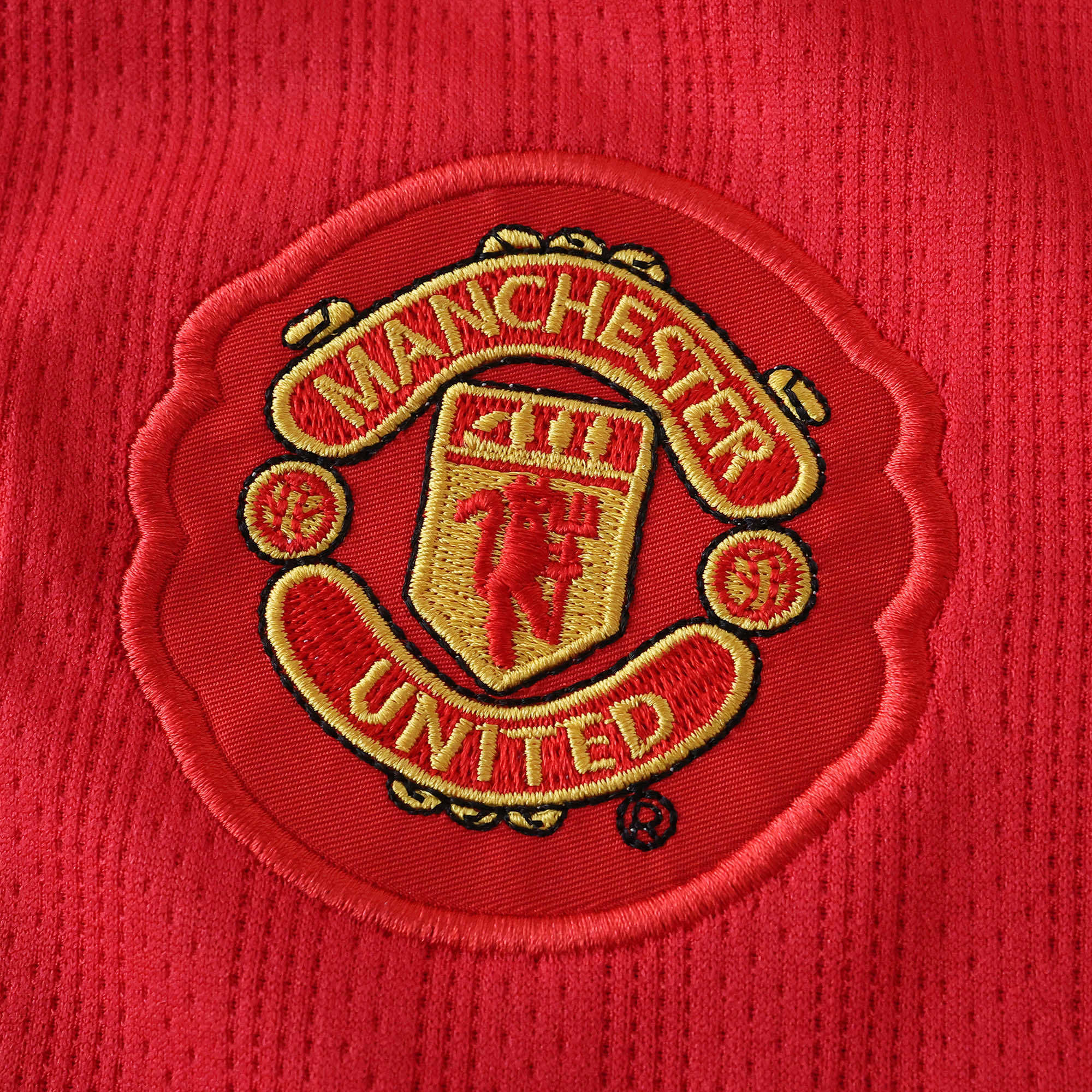 Conjunto Infantil Retrô Manchester United I 07/08