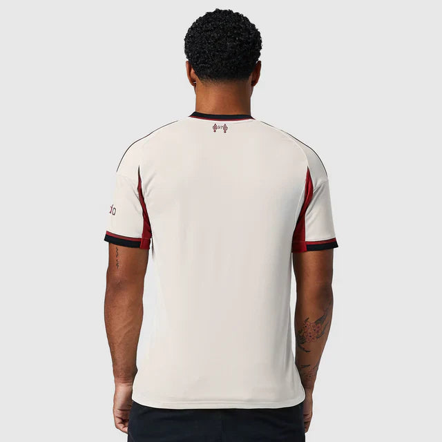 Camisa Liverpool II 25/26 Torcedor Nike Masculina Bege