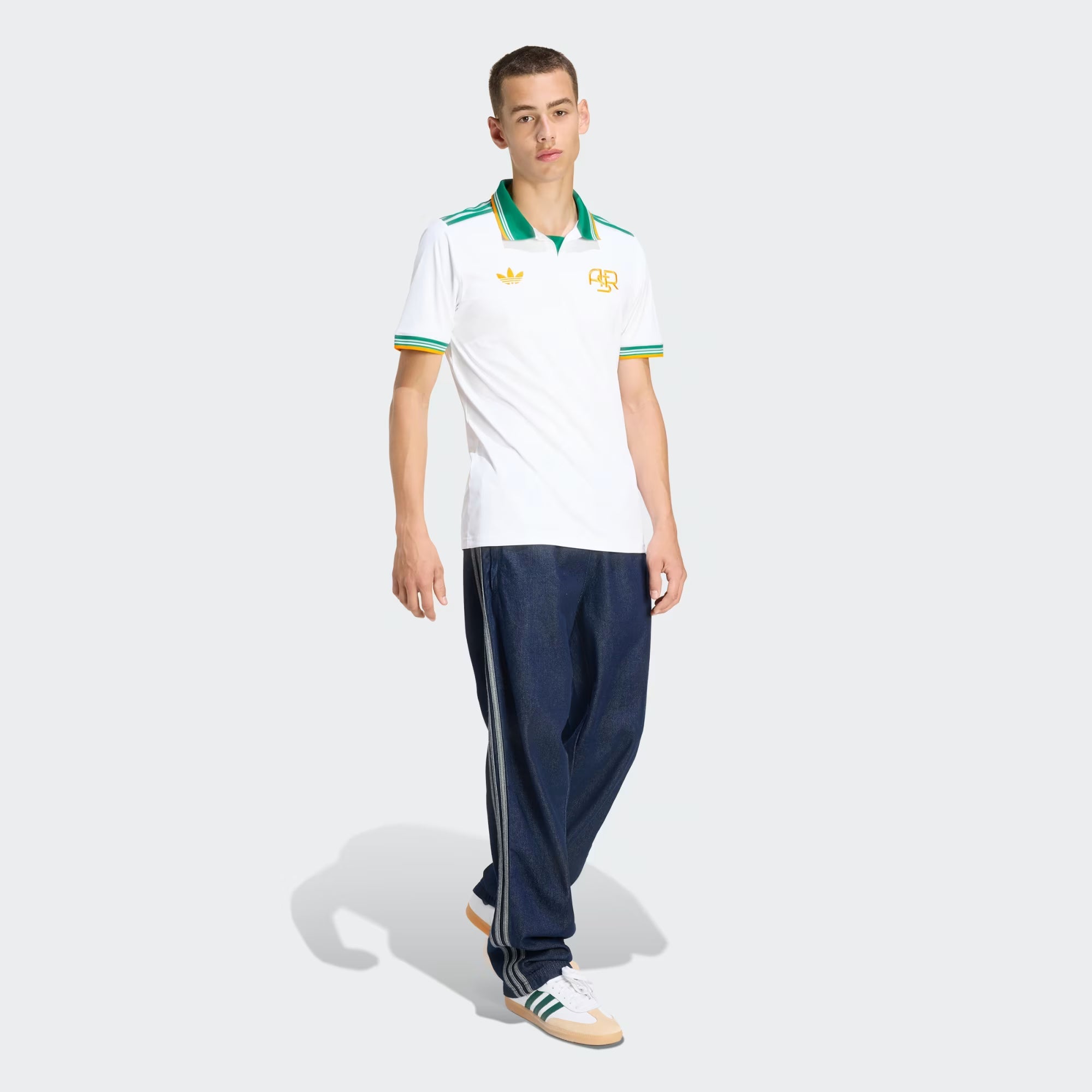 Camisa Roma II 25/26 Torcedor adidas Masculina Branca