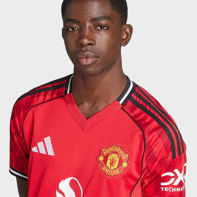 Camisa Manchester United I 25/26 Torcedor adidas Masculina Vermelho