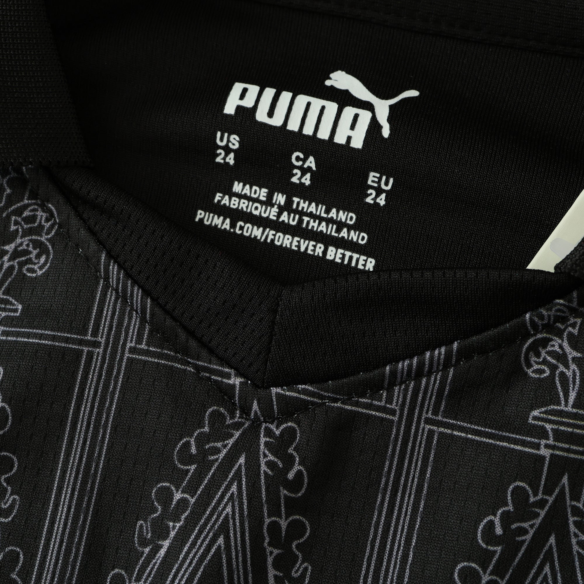 Conjunto Infantil Milan Pleasures Preta 24/25