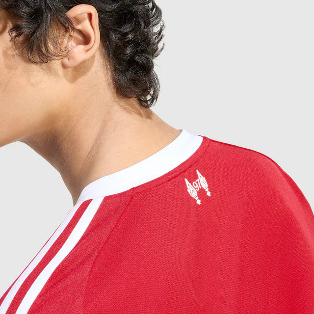 Camisa Manga Longa Liverpool I 25/26 Torcedor Nike Masculina Vermelho