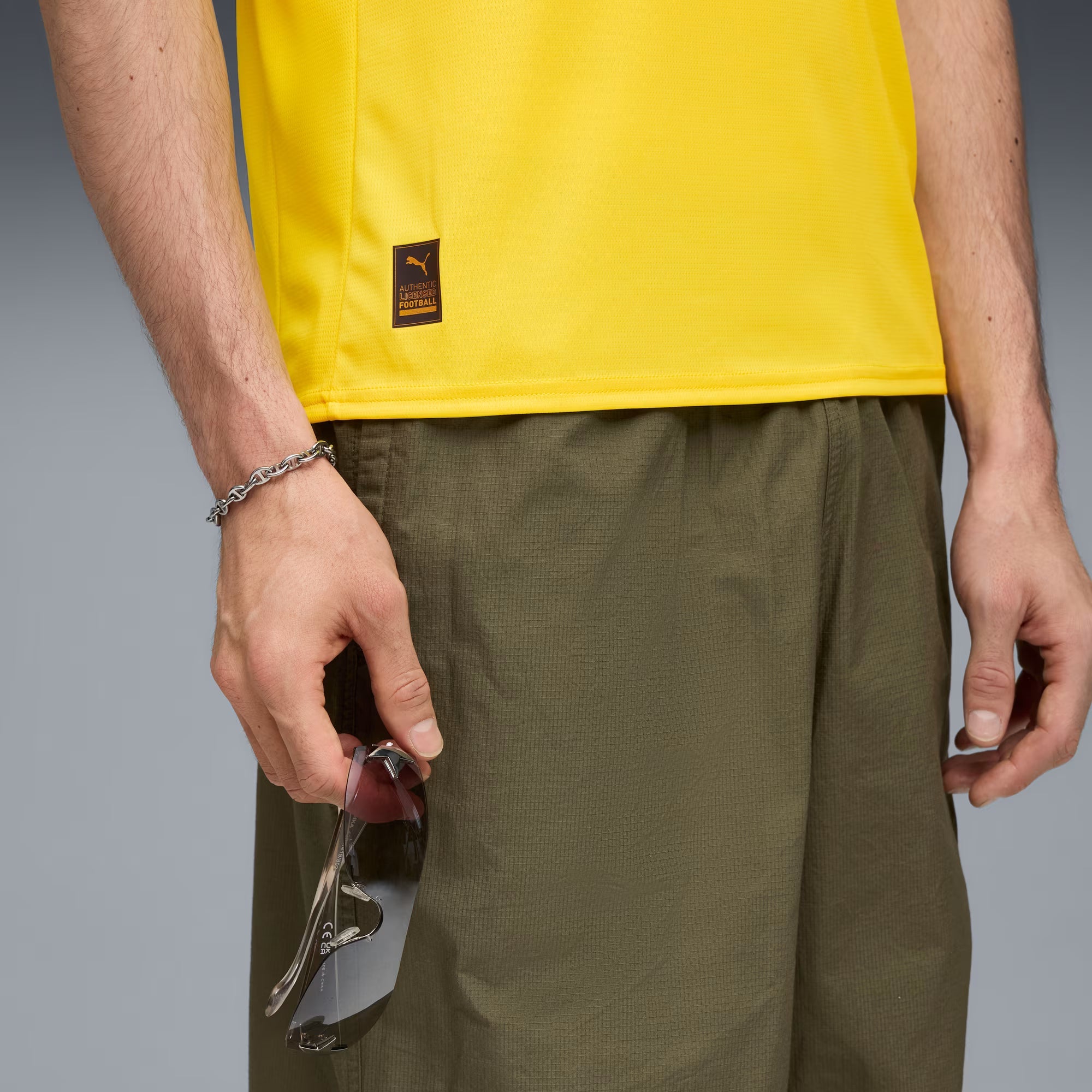 Camisa Borussia Dortmund I 25/26 Torcedor Puma Masculina Amarelo