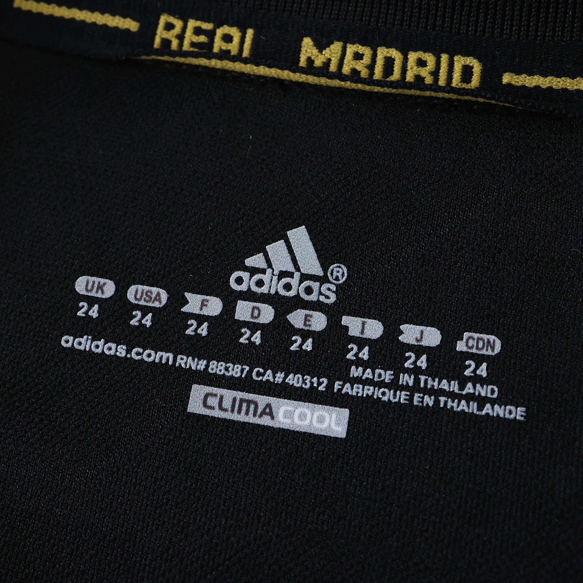 Conjunto Infantil Retrô Real Madrid II 11/12