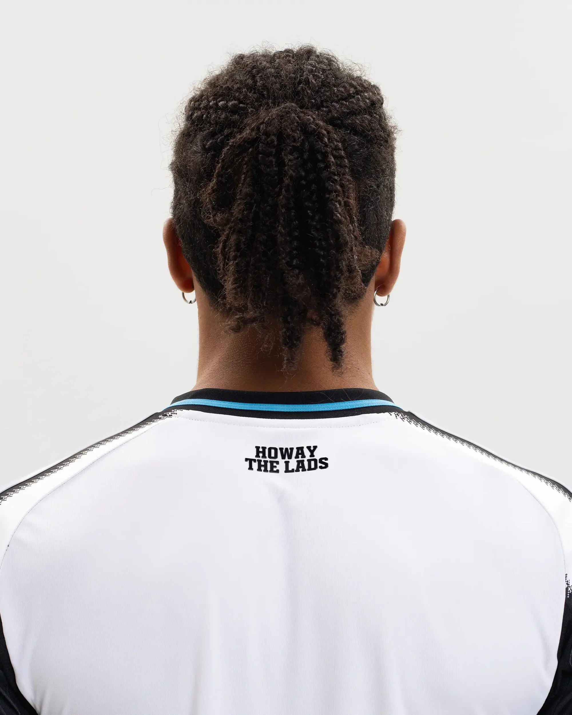 Camisa Manga Longa Newcastle I 25/26 Torcedor adidas Masculina Branco e Preto