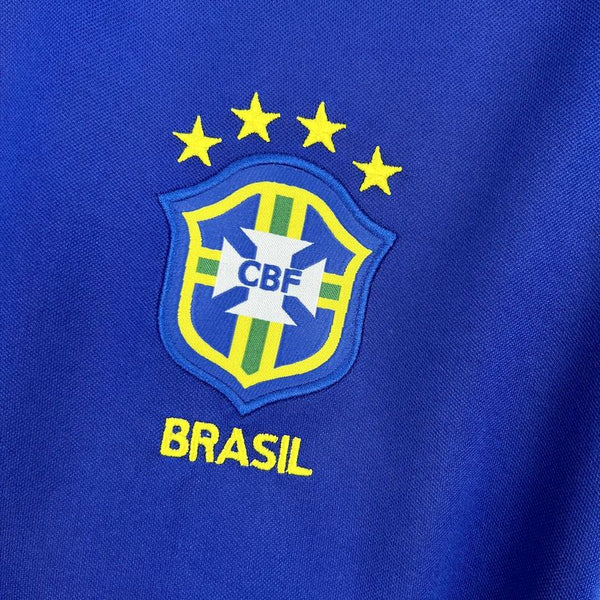 Camisa Retrô Brasil II 1998 Nike Azul