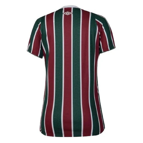 Camisa Fluminense I 24/25 Feminina Vinho e Verde