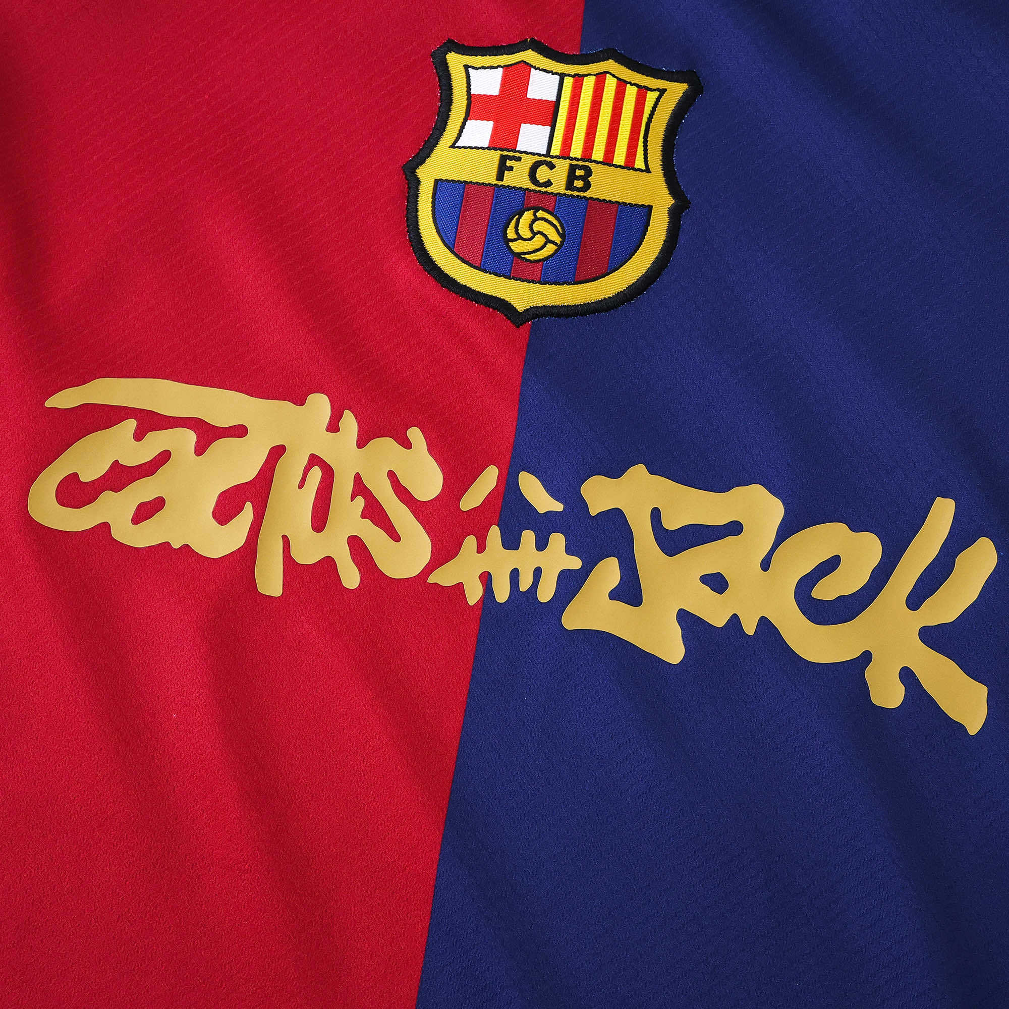 Conjunto Infantil Barcelona X Travis Scott I 24/25