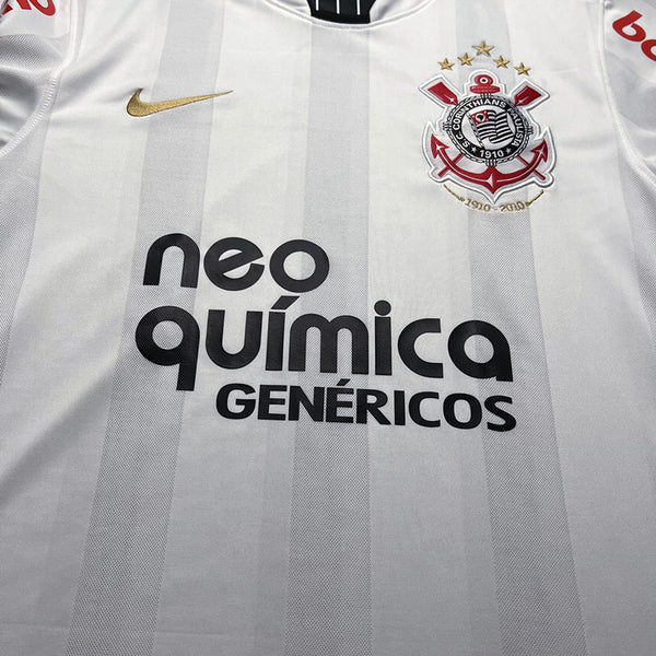 Camisa Retrô Corinthians I 2010 Branca