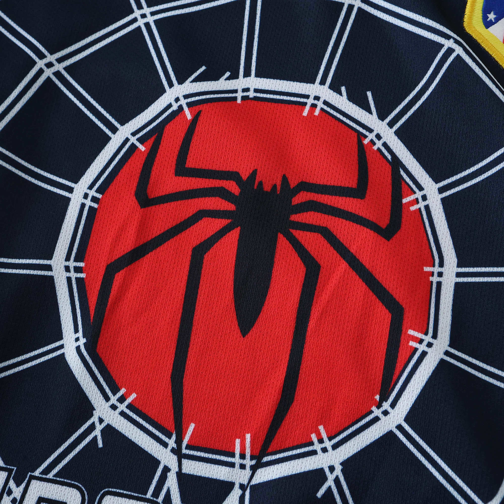 Conjunto Infantil Retrô Atlético De Madrid II 2004/2005 Spider Man