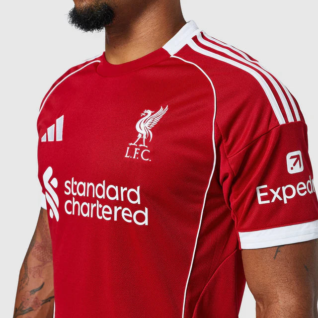 Camisa Liverpool I 25/26 Torcedor Nike Masculina Vermelho