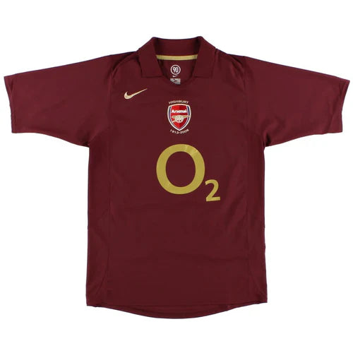 Camisa Retrô Arsenal I 2005/2006 Nike
