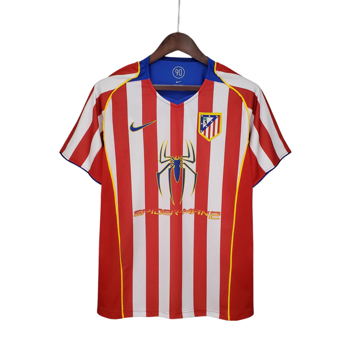 Camisa Retrô Atlético de Madrid I 2004/05 Torcedor Nike Masculina