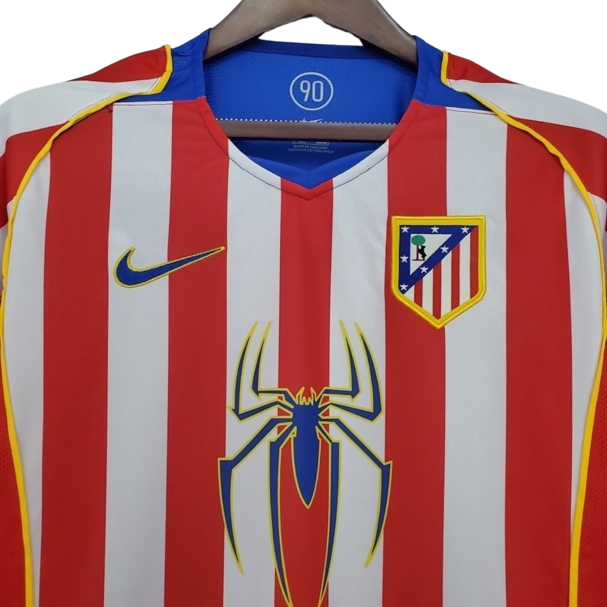 Camisa Retrô Atlético de Madrid I 2004/05 Torcedor Nike Masculina