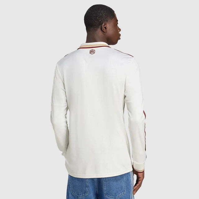 Camisa Manga Longa Arsenal III 25/26 Torcedor adidas Masculina Off White