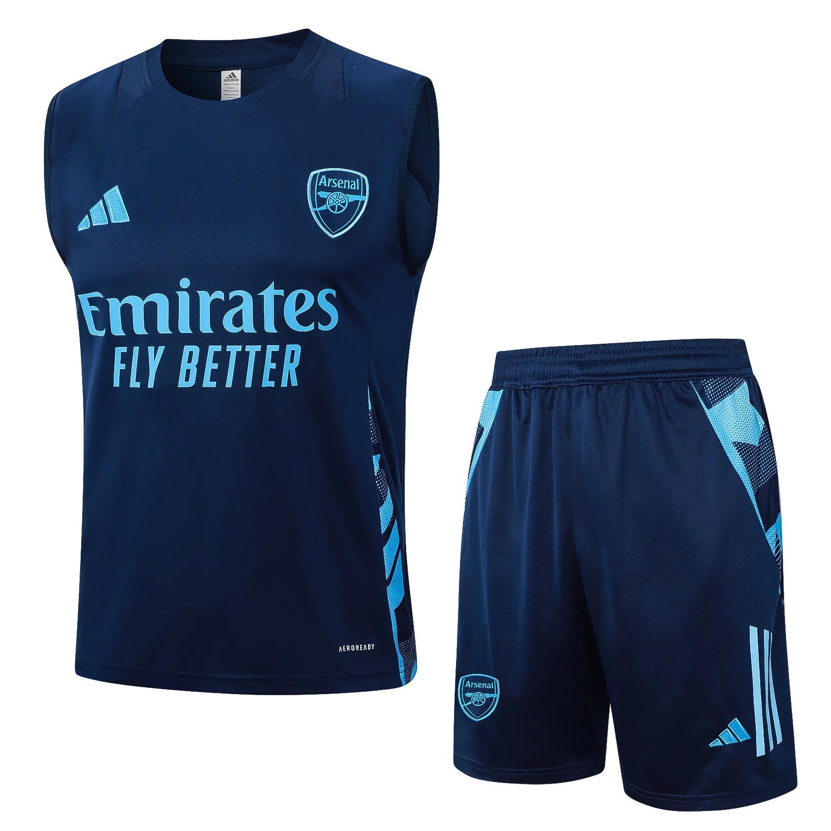 Conjunto Arsenal Treino Regata 24/25 Azul Escuro