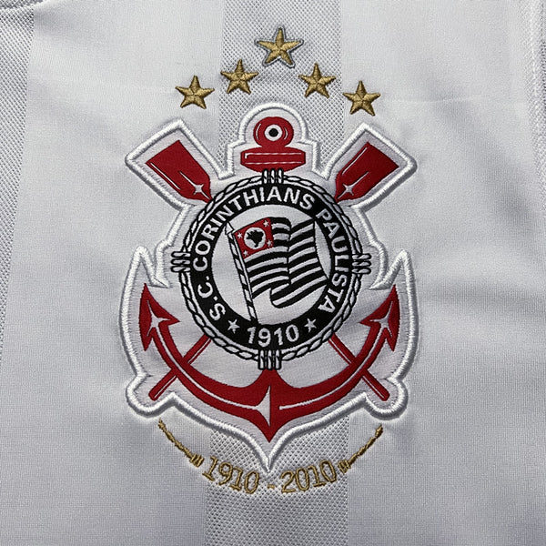 Camisa Retrô Corinthians I 2010 Branca