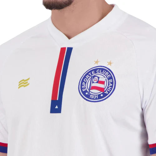Camisa EC Bahia I 24/25 Torcedor Masculina Branco