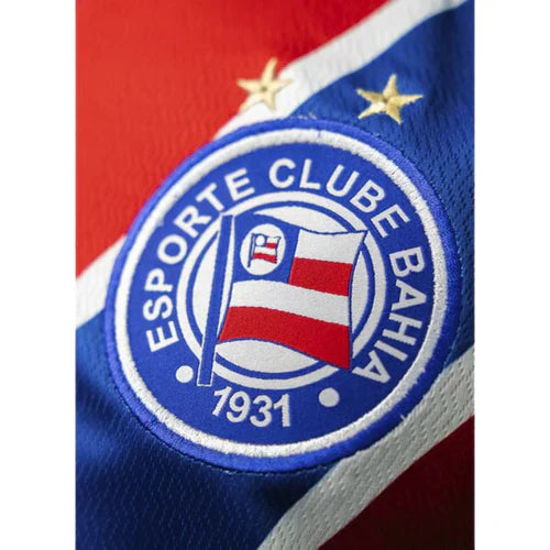 Camisa EC Bahia II 24/25 Torcedor Masculina Azul e Vermelho