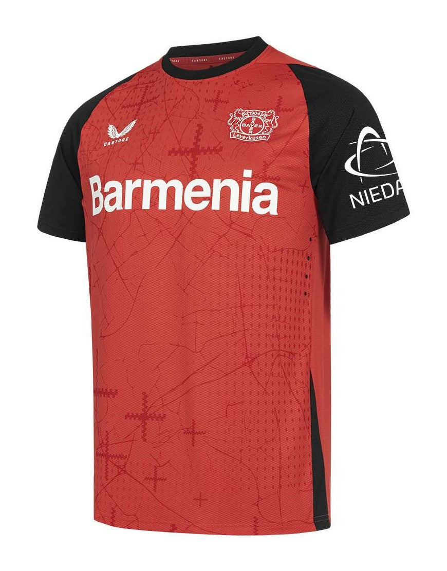 Camisa Bayer Leverkusen I 24/25 Torcedor Masculina