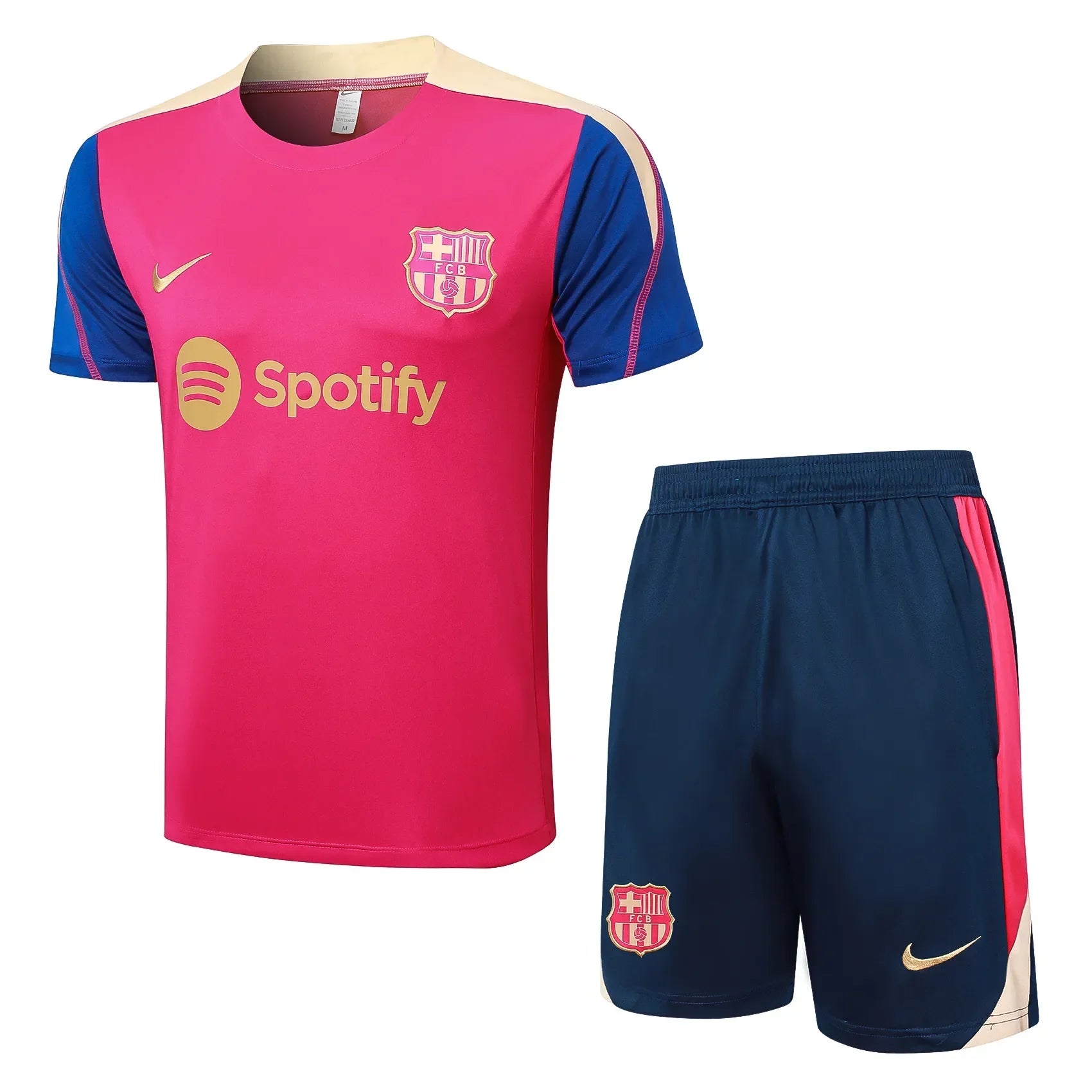 Conjunto Barcelona Treino 24/25 Rosa