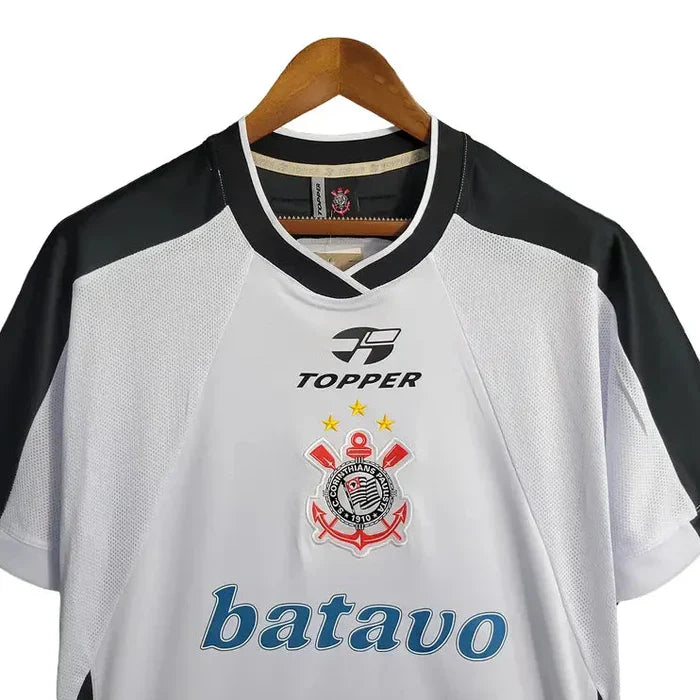 Camisa Retrô Corinthians I 2000 Branco