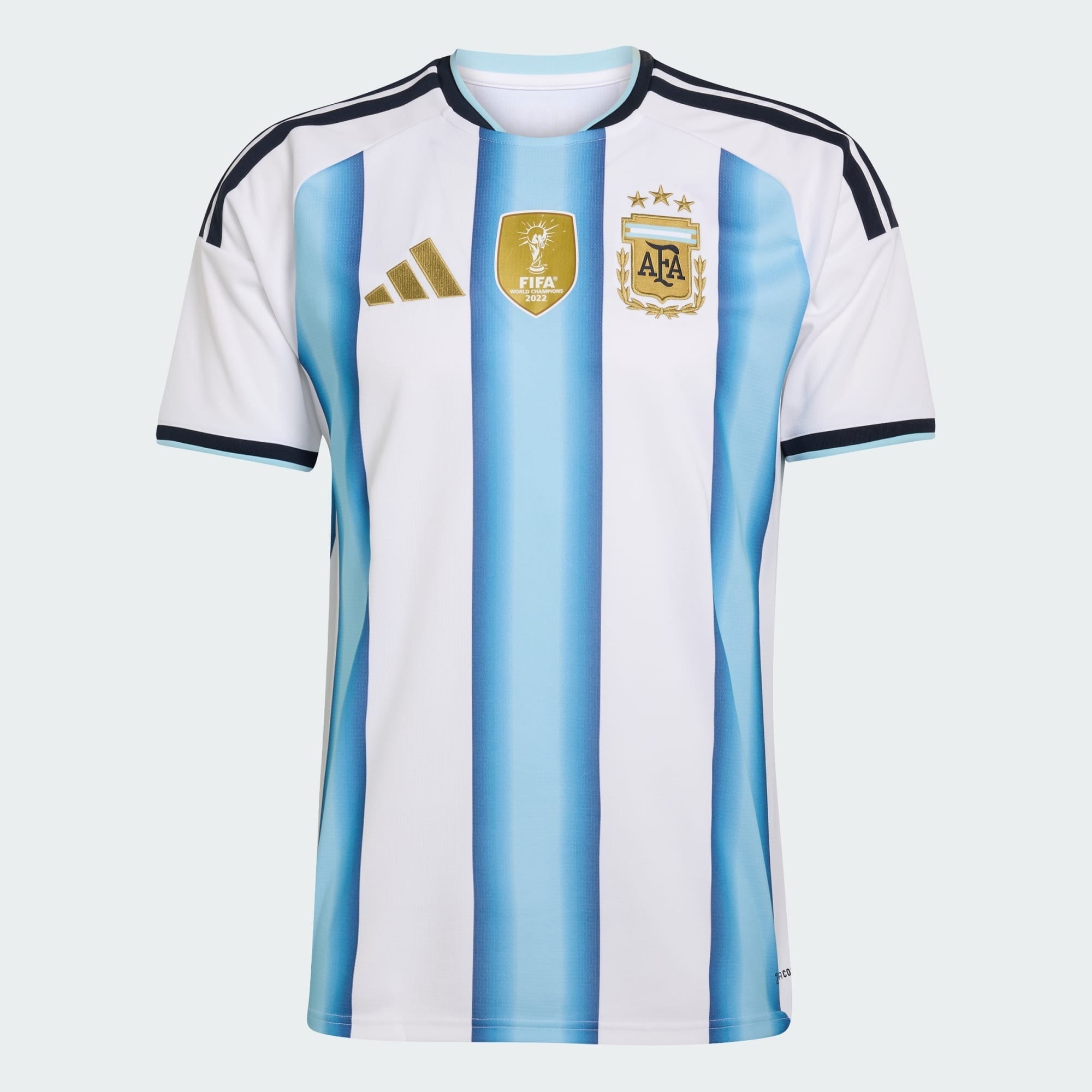 Camisa Argentina I 2026 - Torcedor Masculina - Branca e Azul