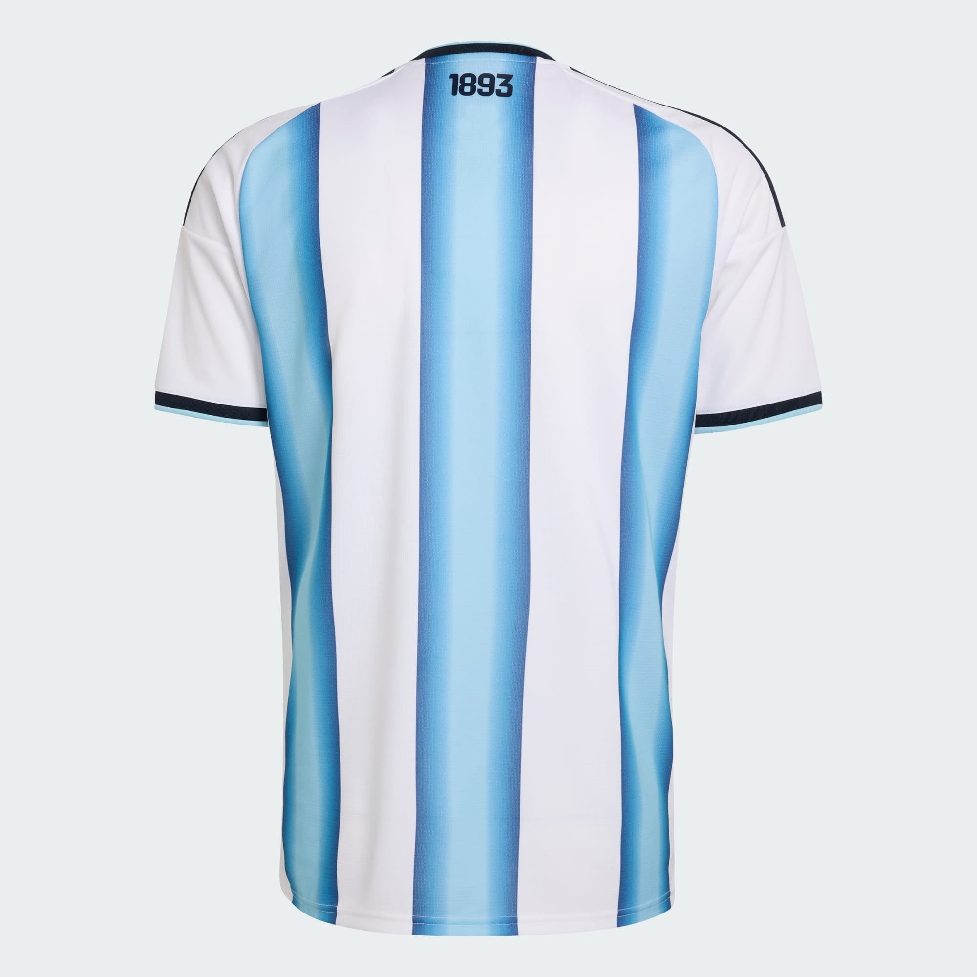 Camisa Argentina I 2026 - Torcedor Masculina - Branca e Azul