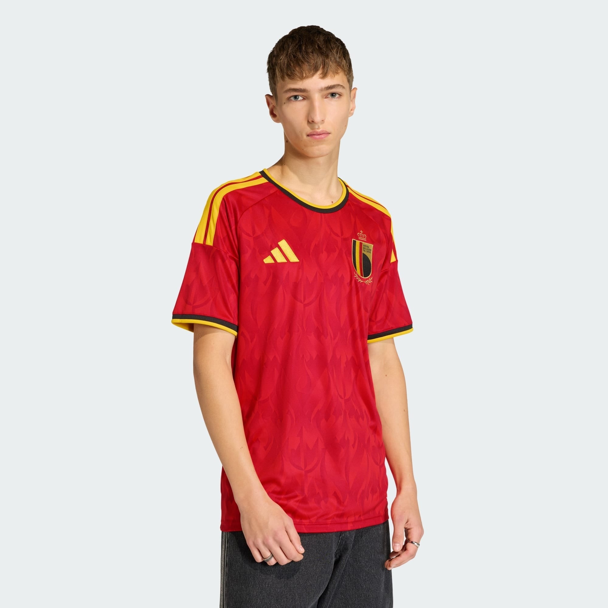 Camisa Bélgica I 2026 - Torcedor Masculina - Vermelha