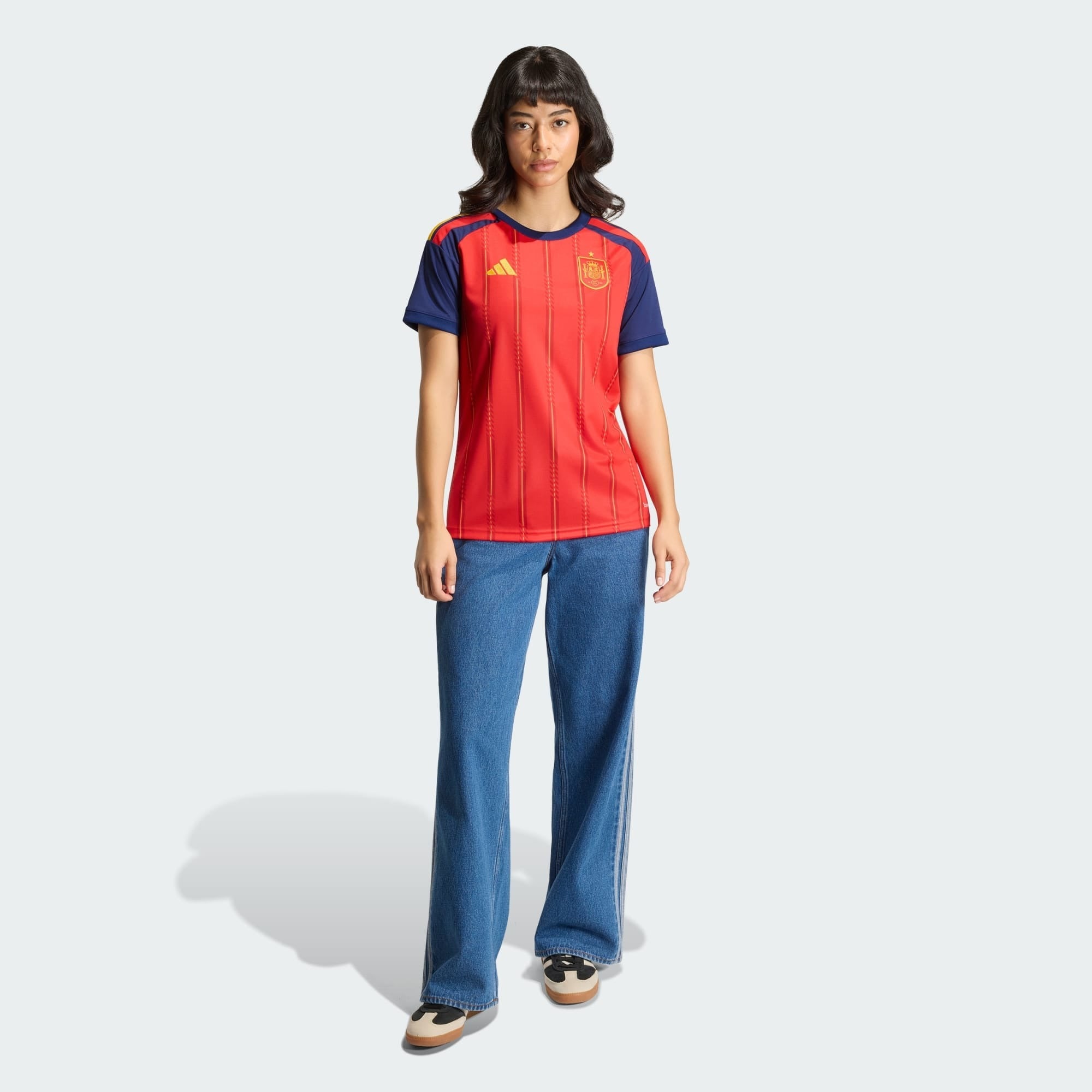 Camisa Espanha I 2026 - Torcedor Feminina - Vermelha