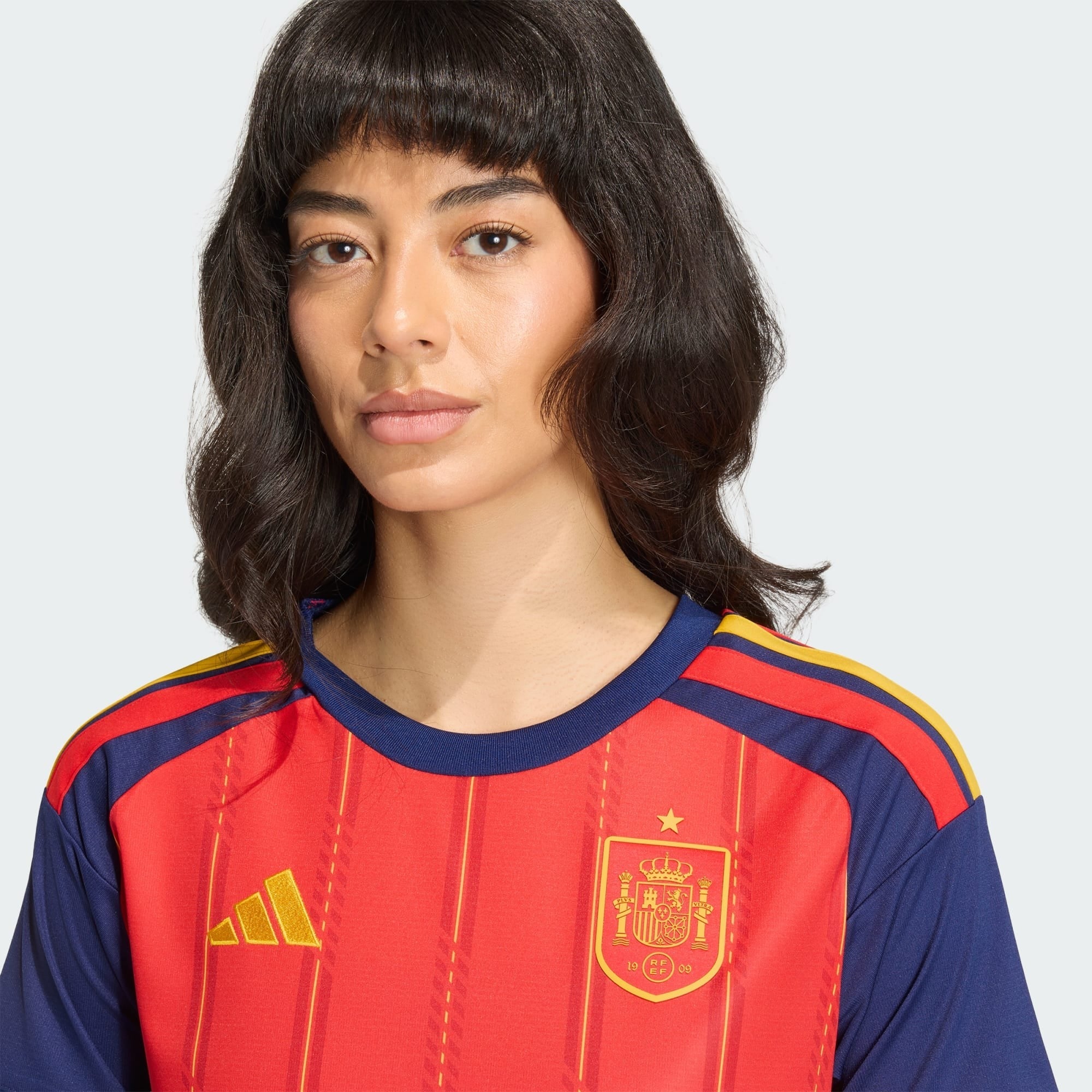 Camisa Espanha I 2026 - Torcedor Feminina - Vermelha