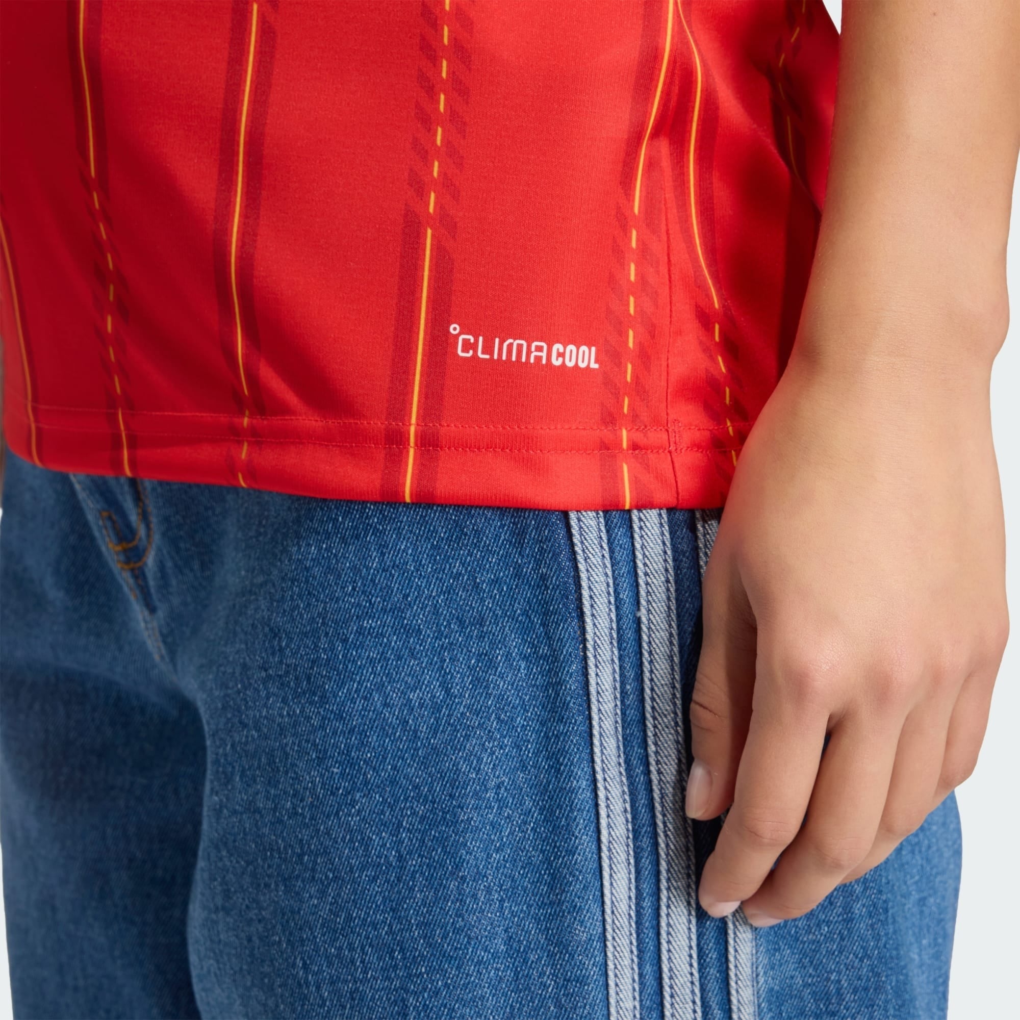 Camisa Espanha I 2026 - Torcedor Feminina - Vermelha