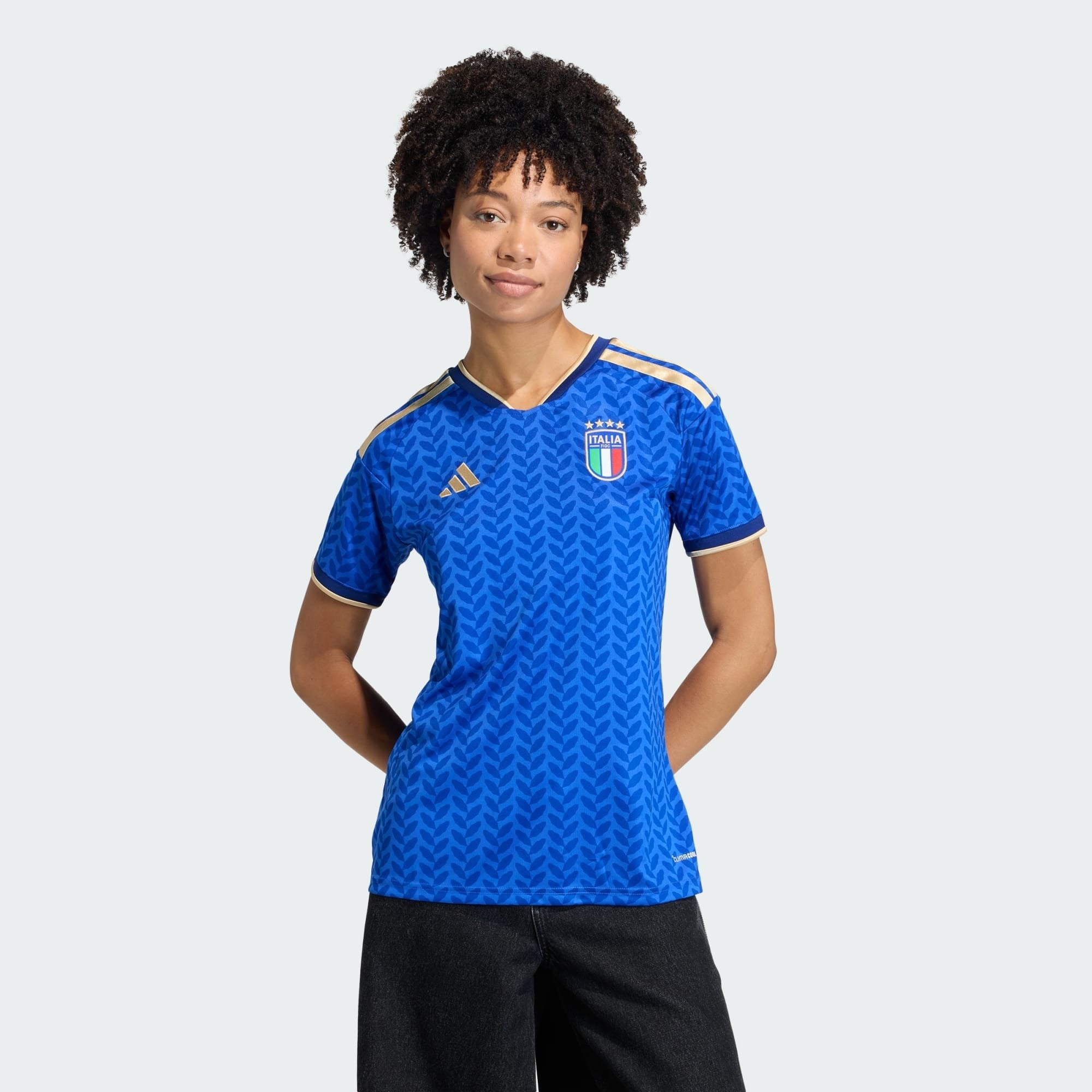 Camisa Itália I 2026 - Torcedor Feminina - Azul