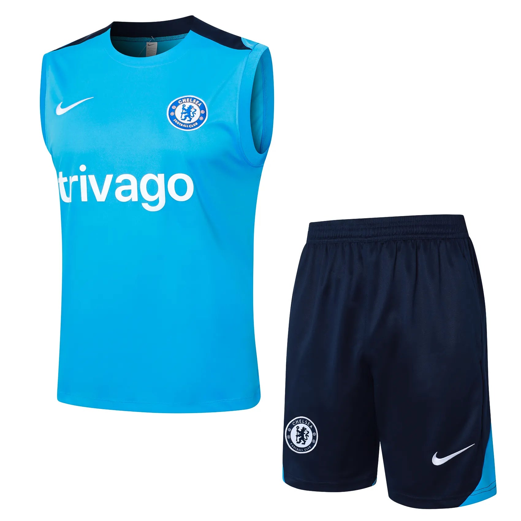 Conjunto Chelsea Treino Regata 24/25 Azul