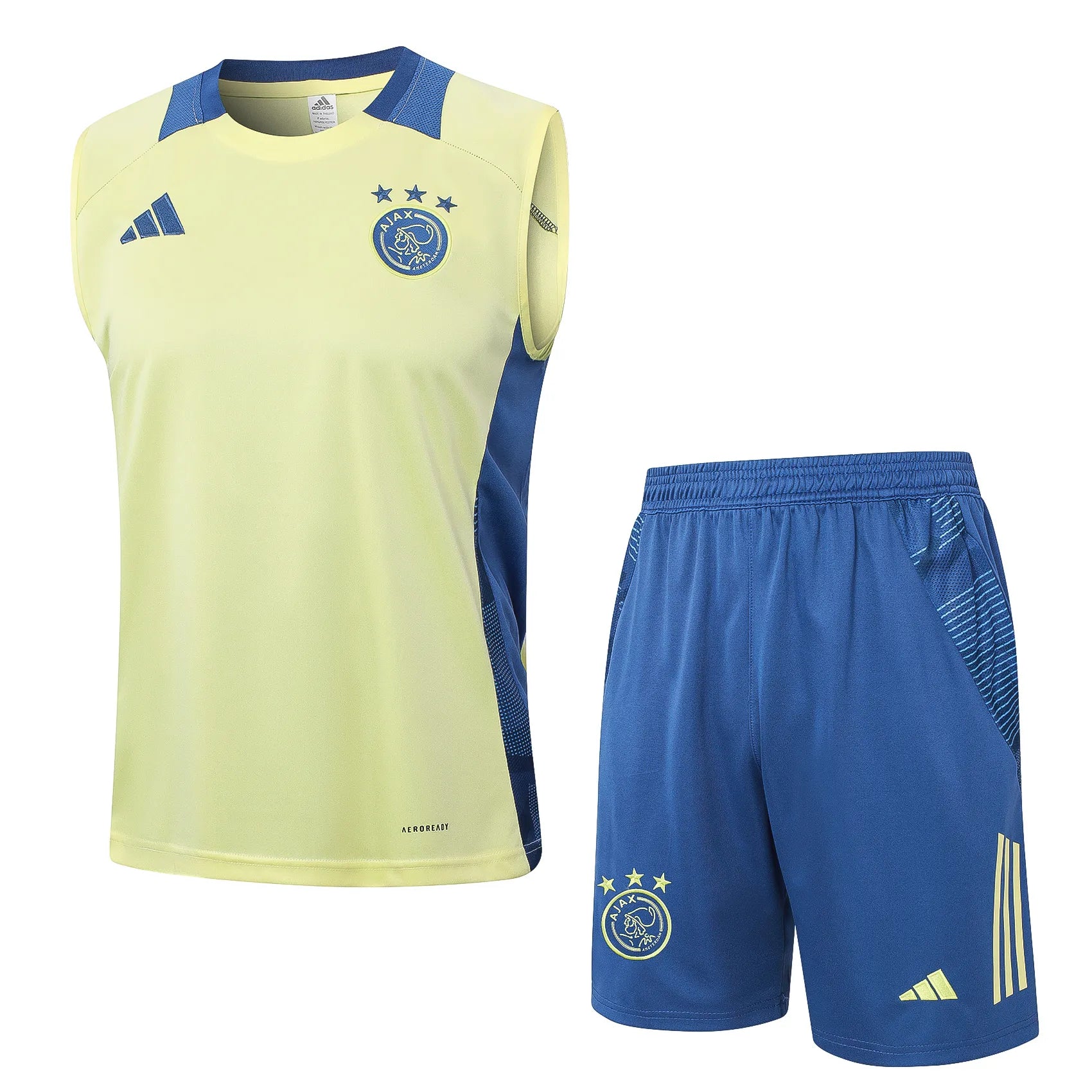 Conjunto Ajax Treino Regata 24/25 Amarela