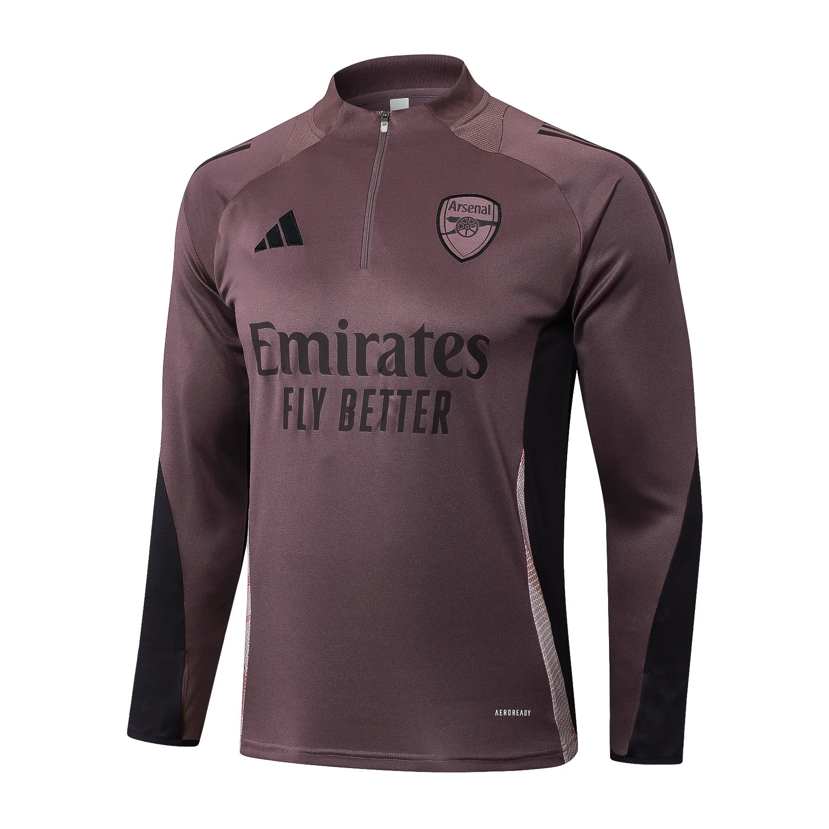 Conjunto Agasalho Treino Arsenal 24/25 Roxo Aurora
