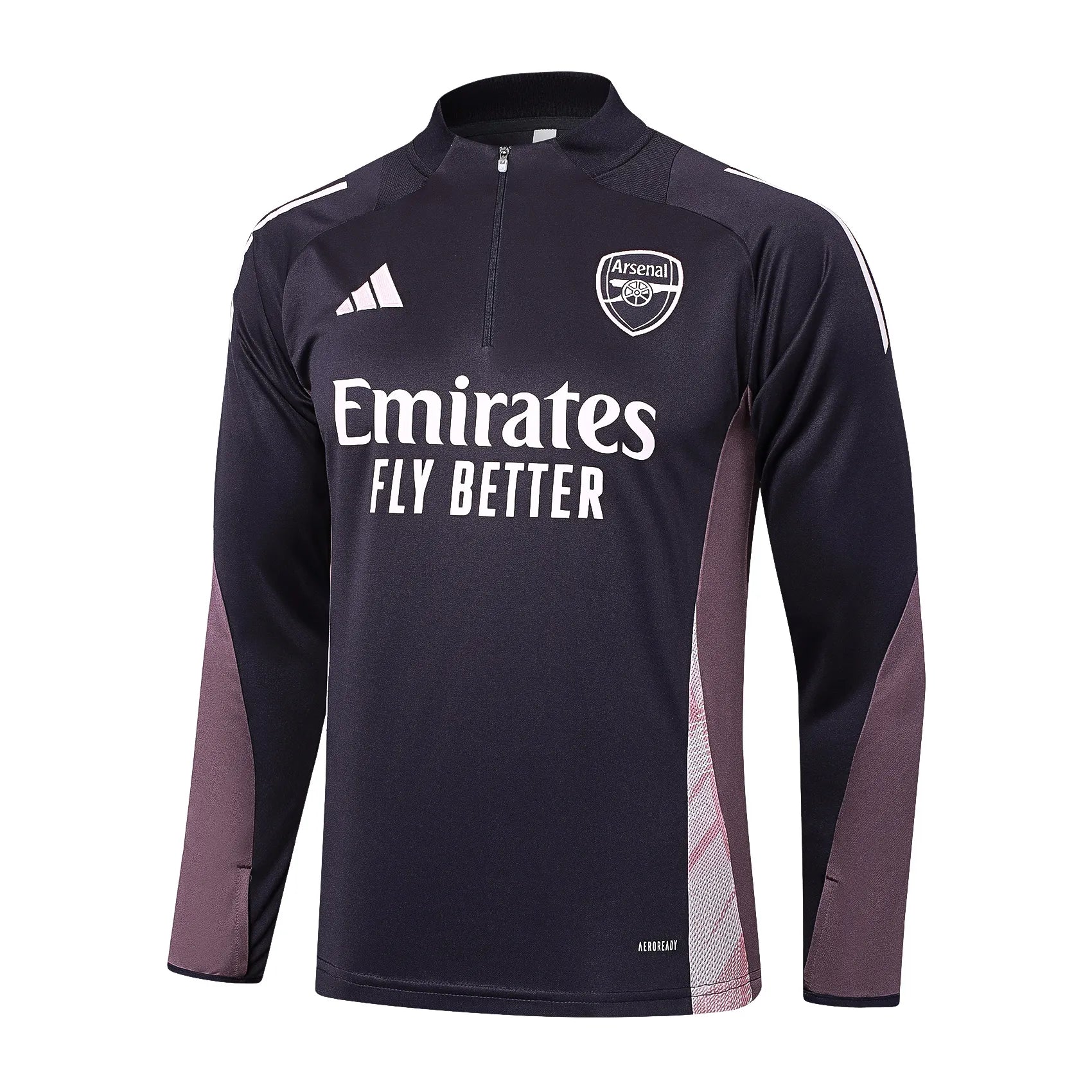 Conjunto Agasalho Treino Arsenal 24/25 Roxo Escuro