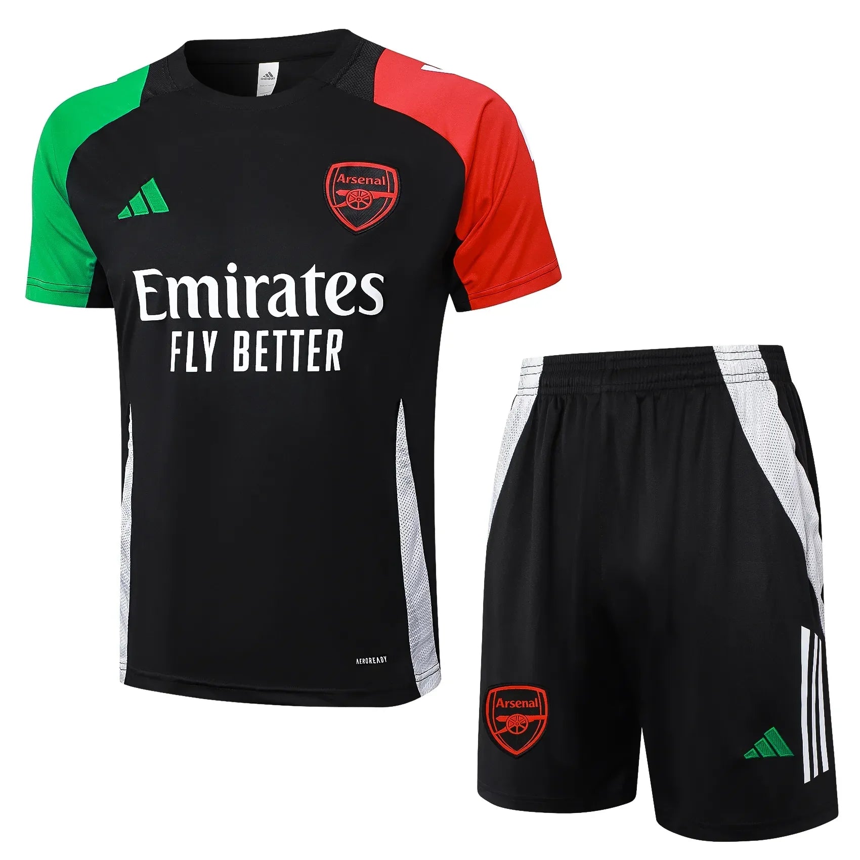 Conjunto Arsenal Treino 24/25 Preto